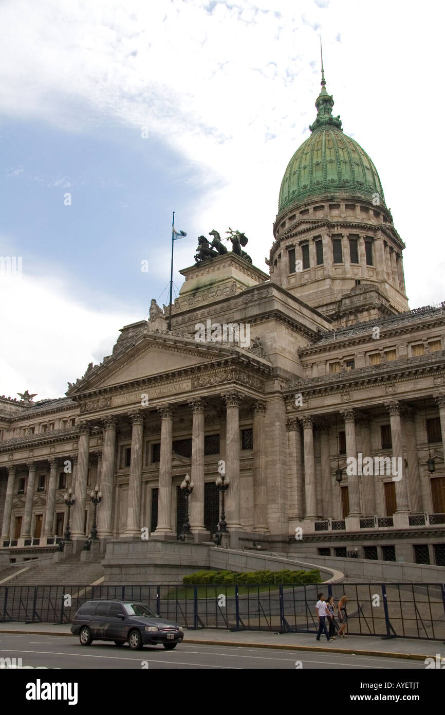Congreso Nacional in Buenos Aires Argentina Stock Photo