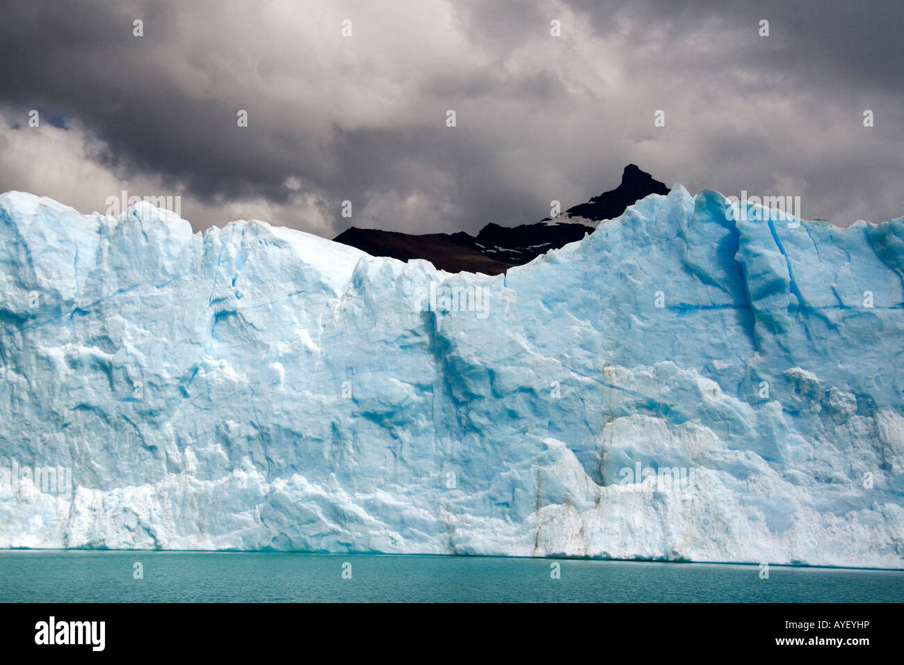 The Perito Moreno Glacier located in the Los Glaciares National Park in Patagonia Argentina Stock Photo