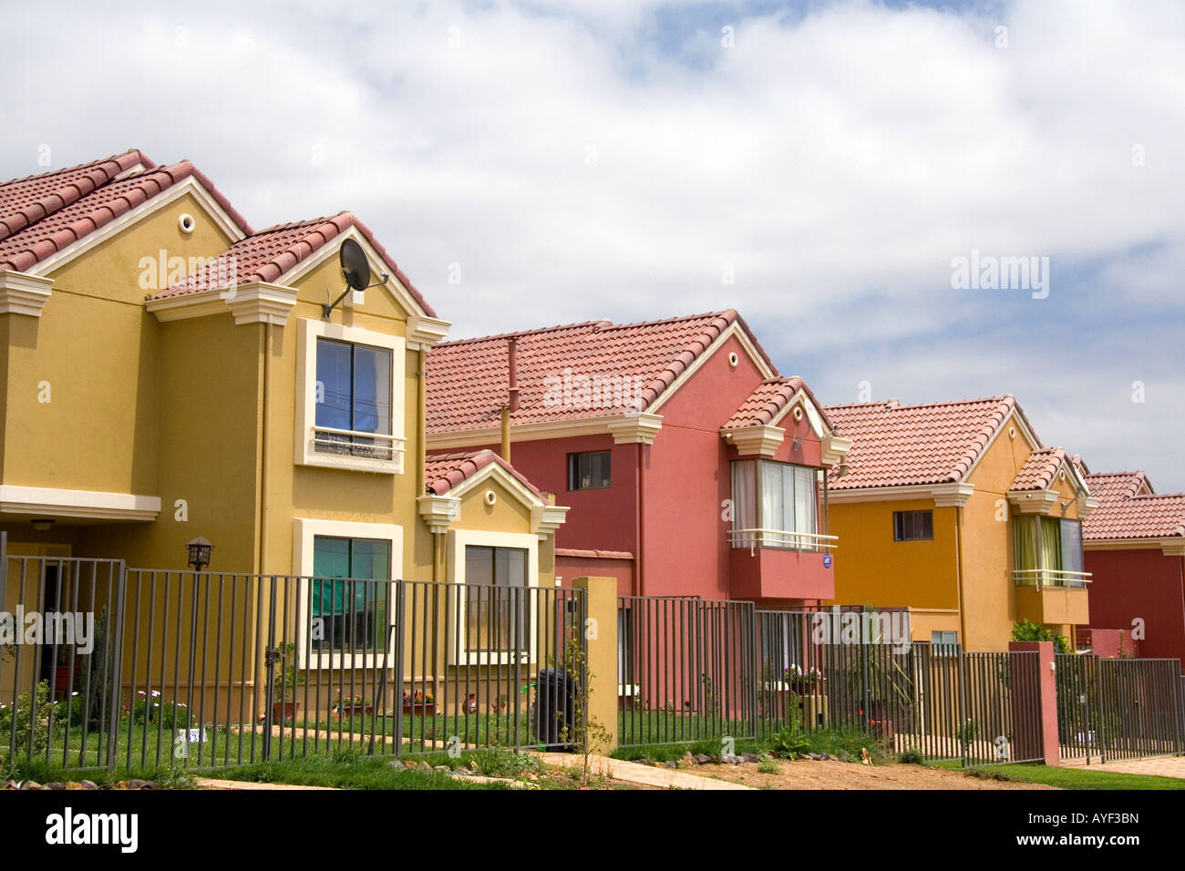 Housing development near Santiago Chile Stock Photo - Alamy