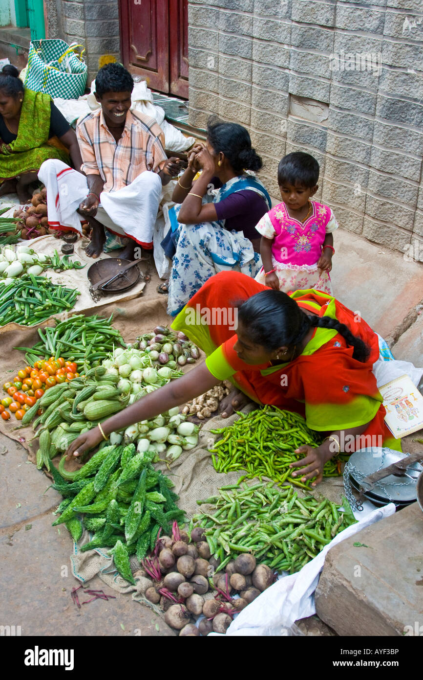 Madurai market hires stock photography and images Alamy