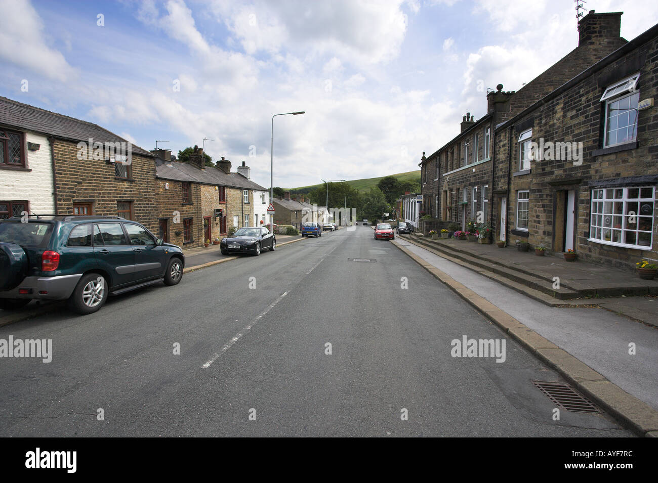 Belmont village summer Lancashire UK Stock Photo Alamy