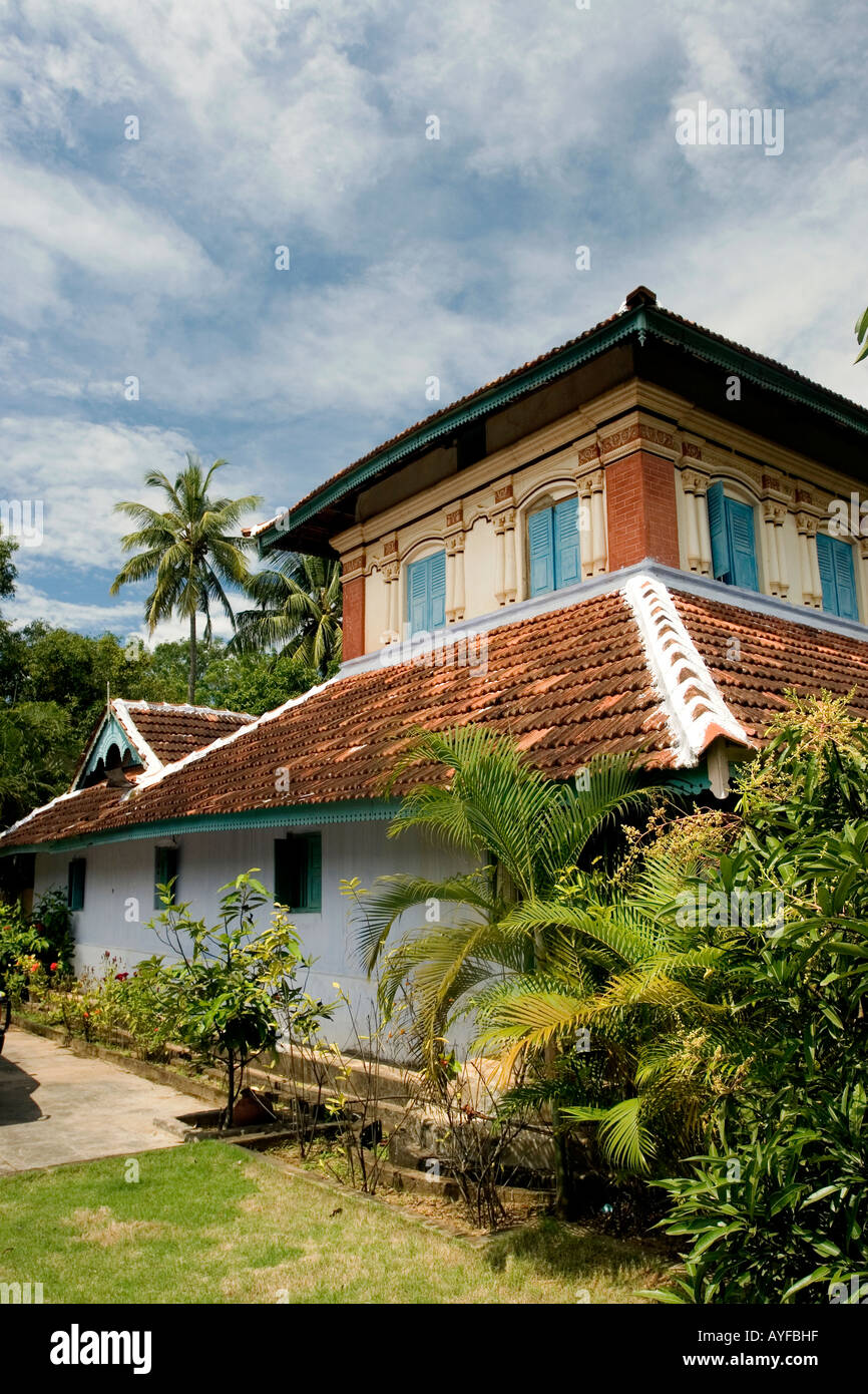 Old kerala house architecture. Kerala. India Stock Photo - Alamy