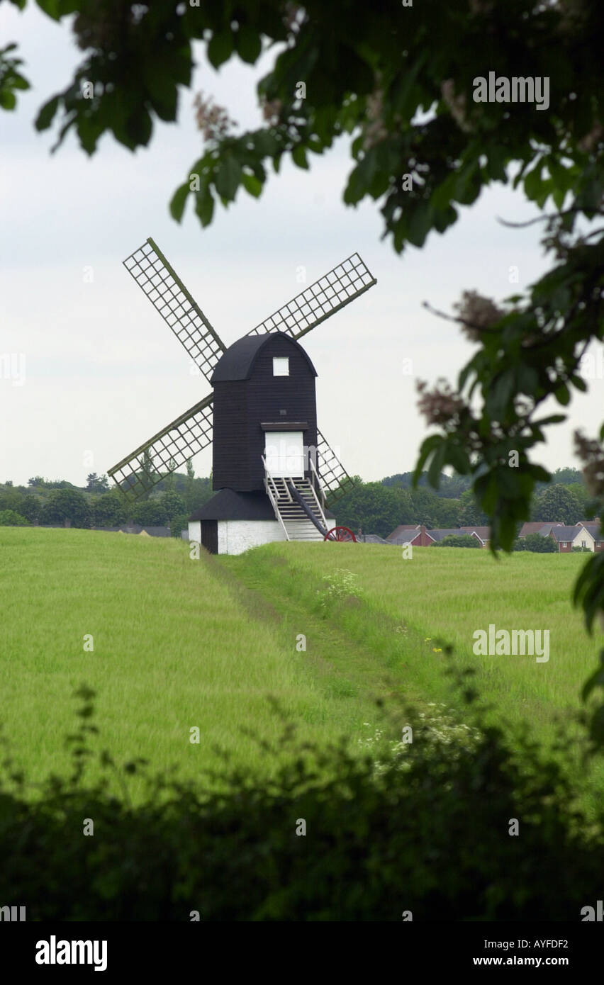 Pitstone Windmill Ivinghoe Buckinghamshire UK Stock Photo