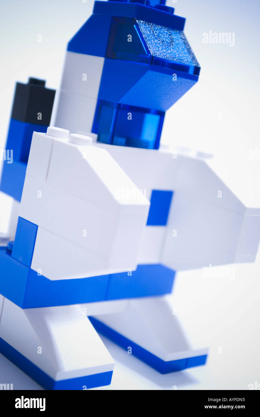 robots made out of legos