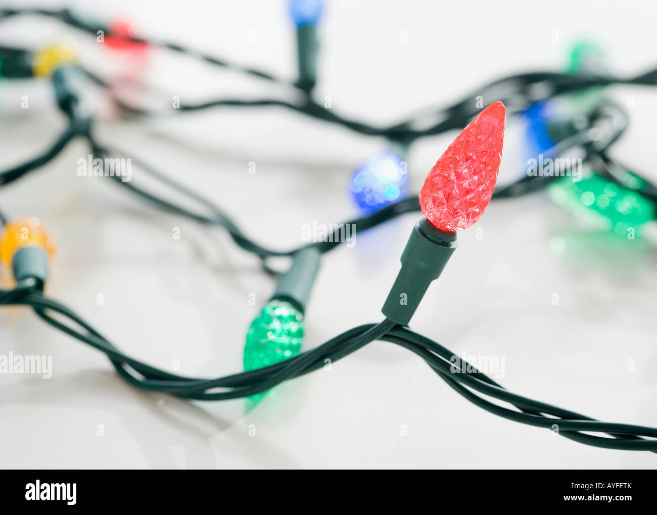 Christmas lights hi-res stock photography and images - Alamy
