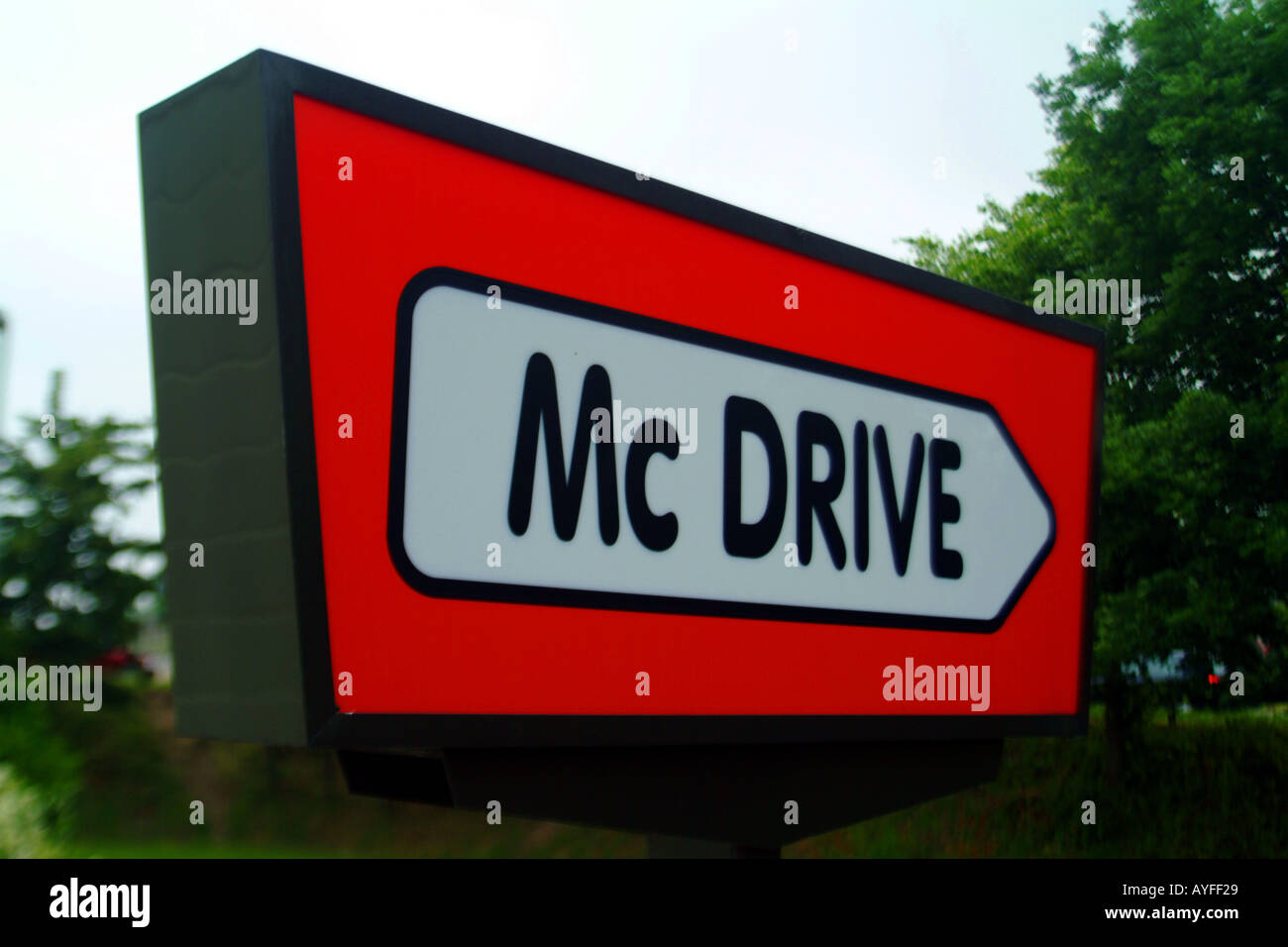 mcdrive Stock Photo