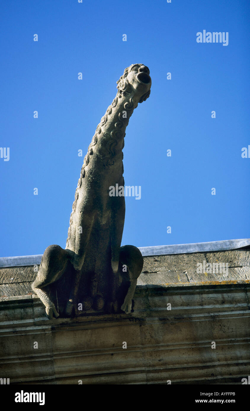 Gargoyle on roof on exterior hires stock photography and images Alamy