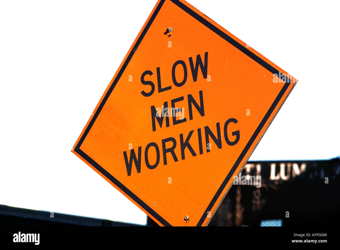 Work sign hi-res stock photography and images - Alamy