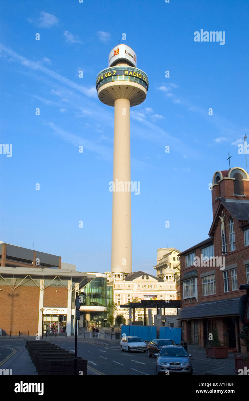 Radio city revolving tower liverpool hires stock photography and