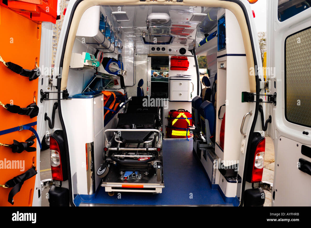 Ambulance Vehicle Interior Stock Photo Alamy Ambulance Vehicle Interior Stock Photo Alamy