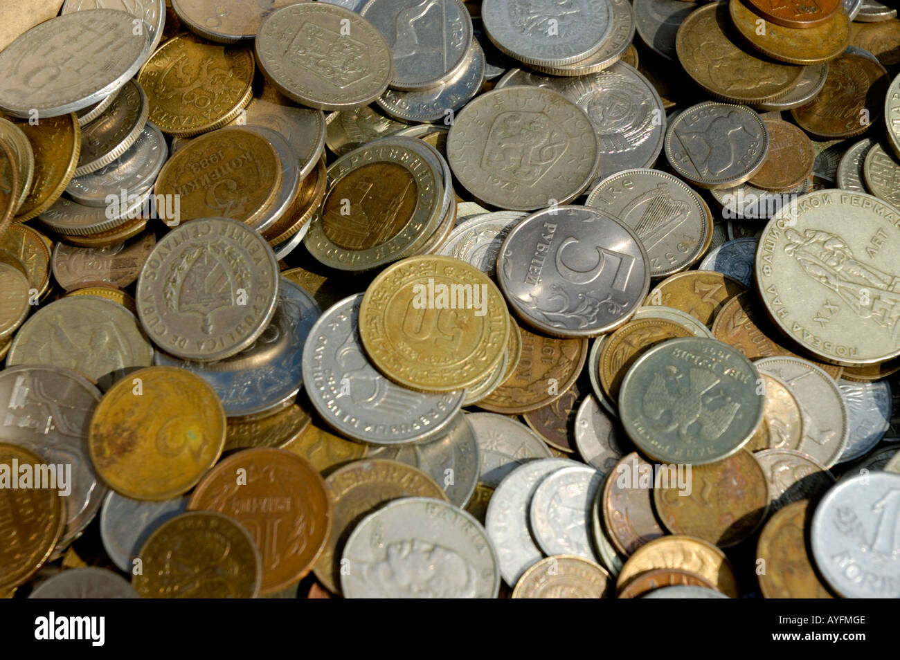 Coins of ussr hi-res stock photography and images - Alamy