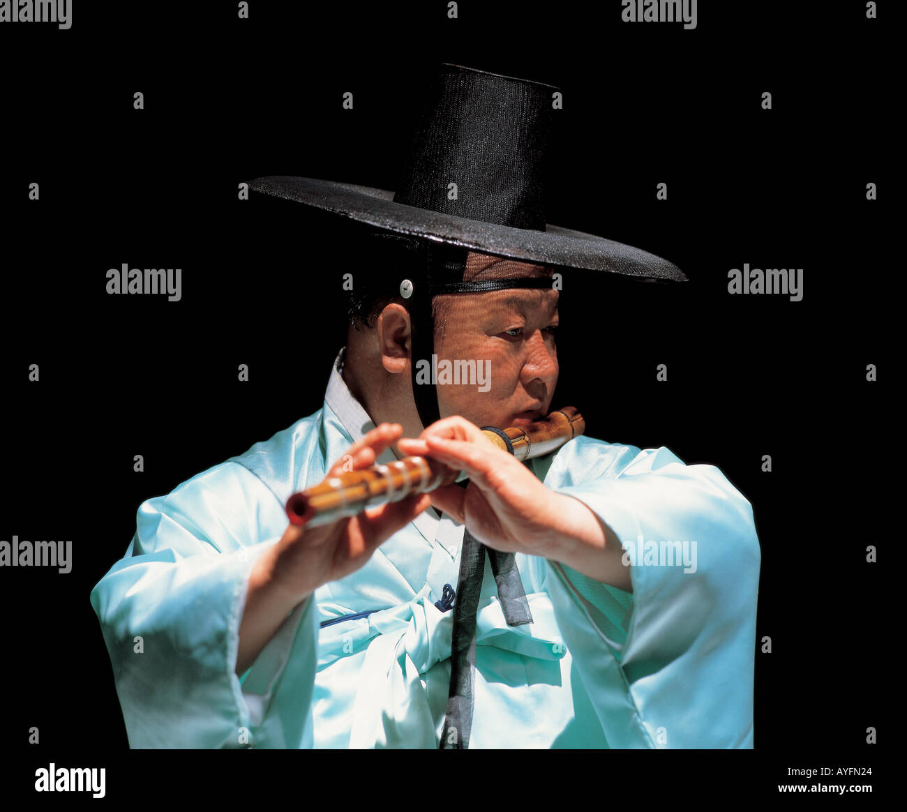 Korean Wind Instrument Stock Photo - Alamy