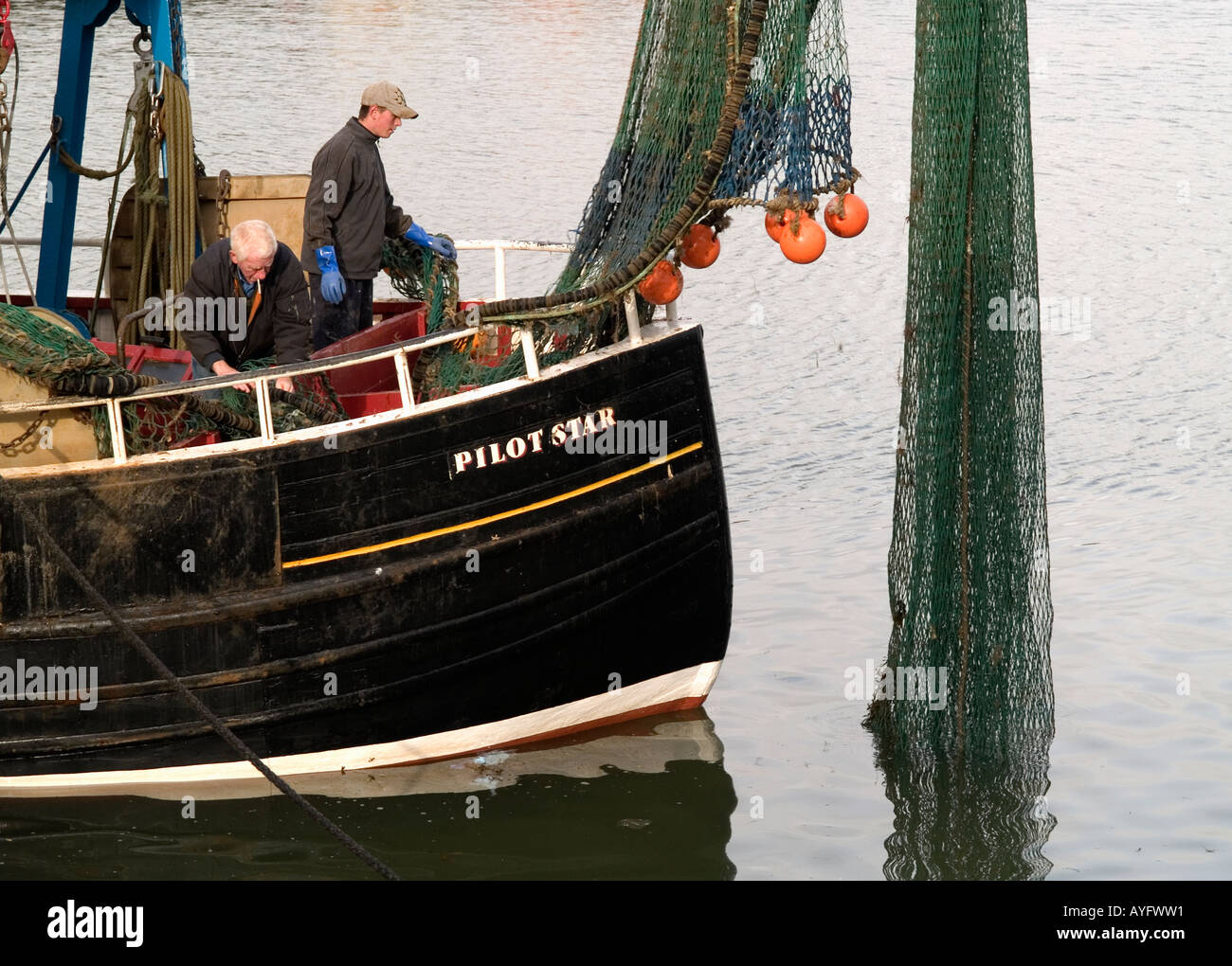 Maryport Harbour Fishing Boat High Resolution Stock Photography and ...