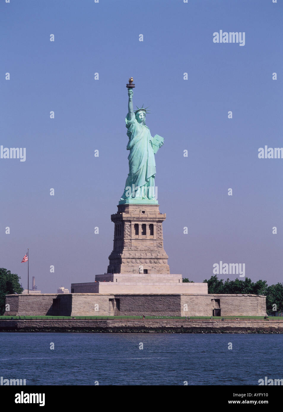Statue on Structure Stock Photo Alamy