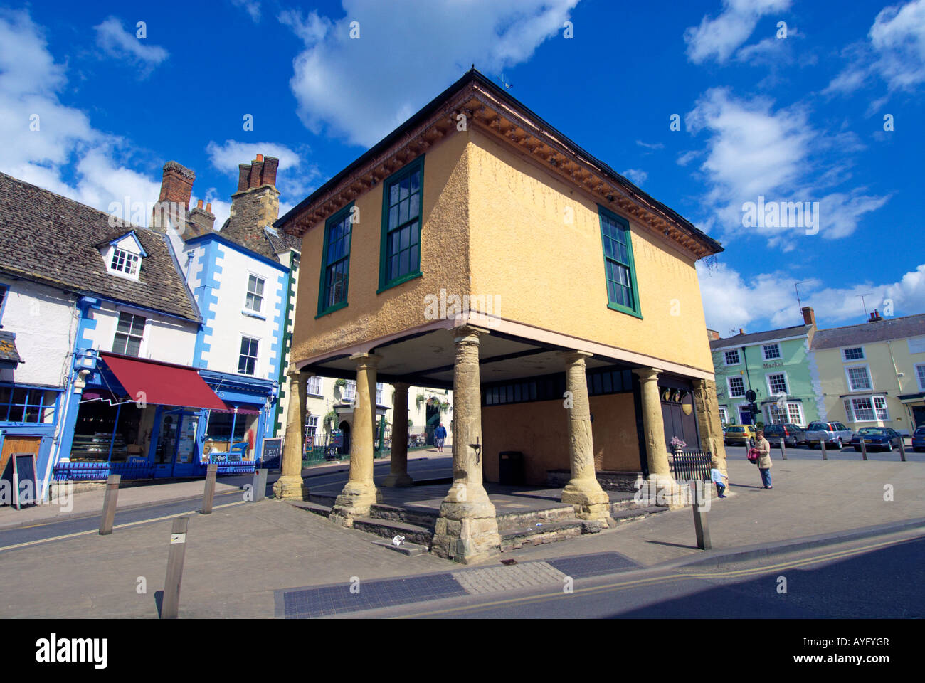 The Old Town Hall, Faringdon, Oxfordshire, England Stock Photo