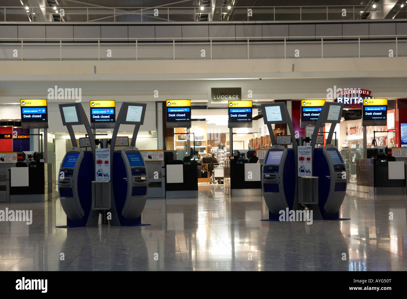 Heathrow Airport Check In High Resolution Stock Photography and Images