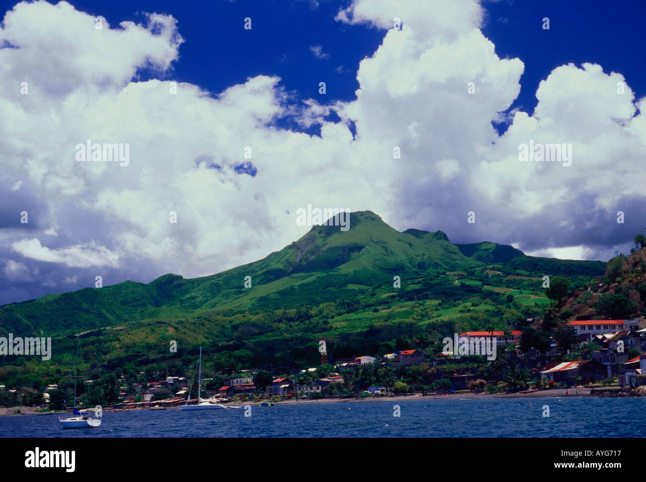 Mount Pelee Mt Pelee Volcano Stratovolcano Saint Pierre