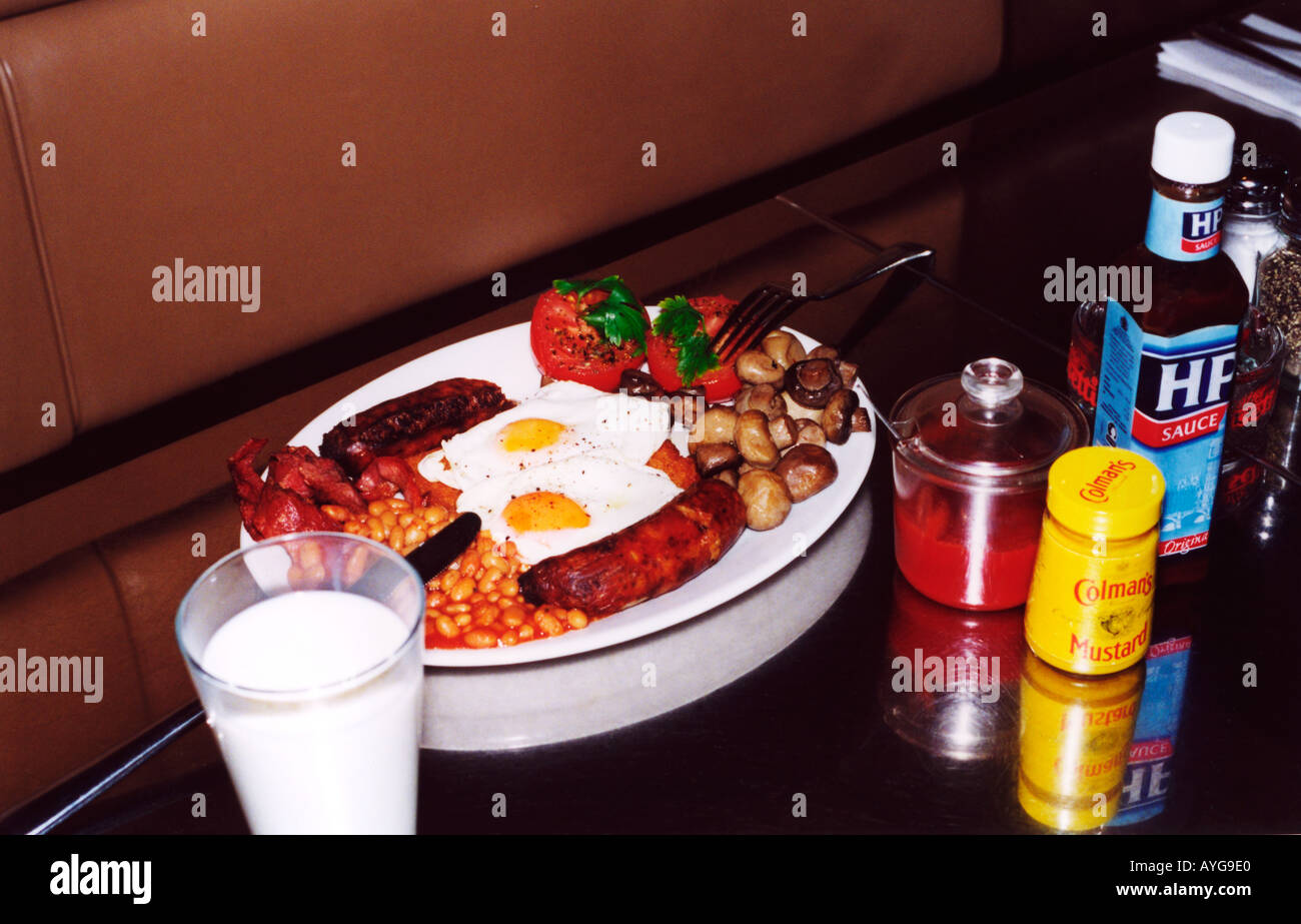 English breakfast Stock Photo