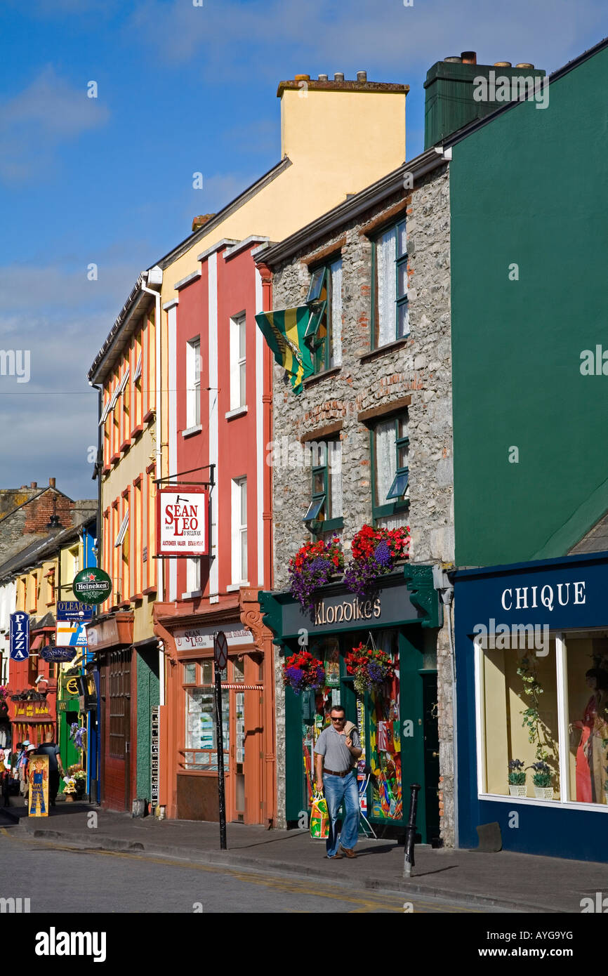 Plunkett Street Killarney Town County Kerry Ireland Stock Photo Alamy