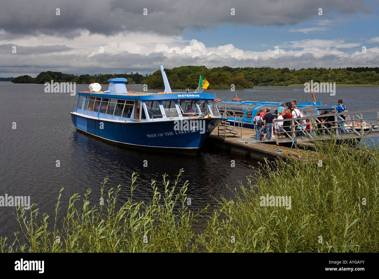 Tour Boat At Ross Castle Killarney National Park County Kerry