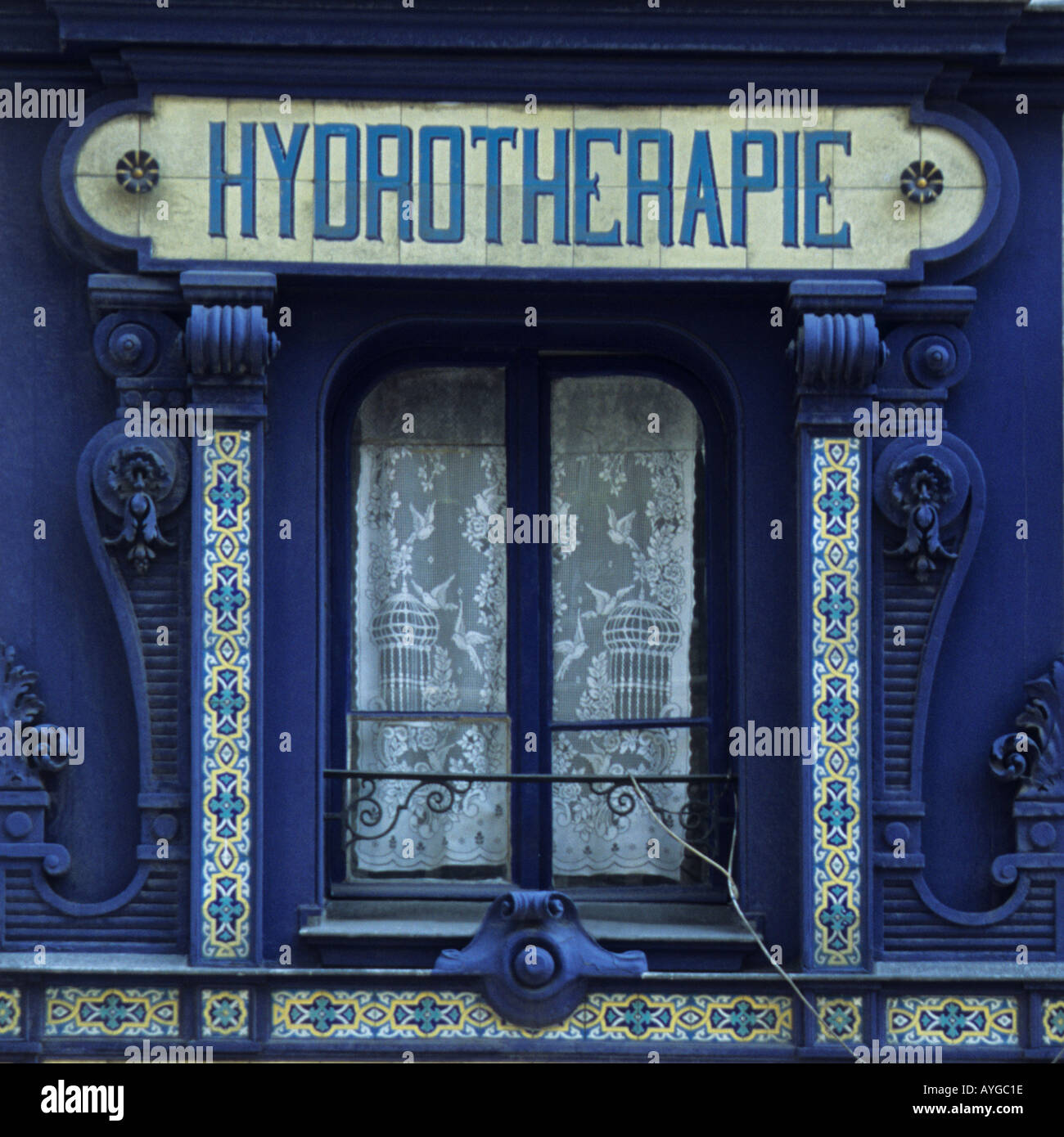 Hydrotheropie shop, Paris, France Stock Photo
