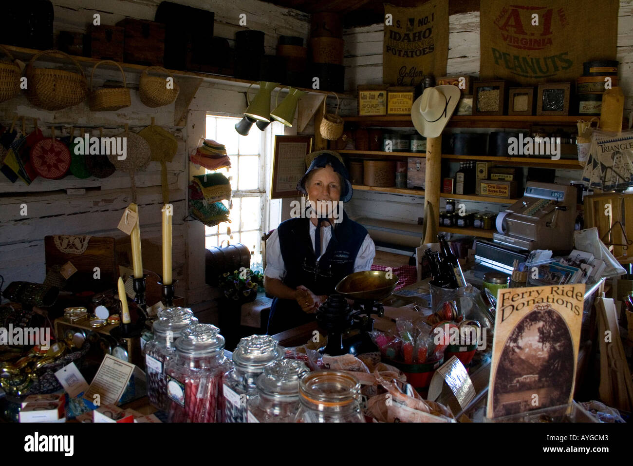 Old West Historic General Supplies Store Grand Tetons National Park