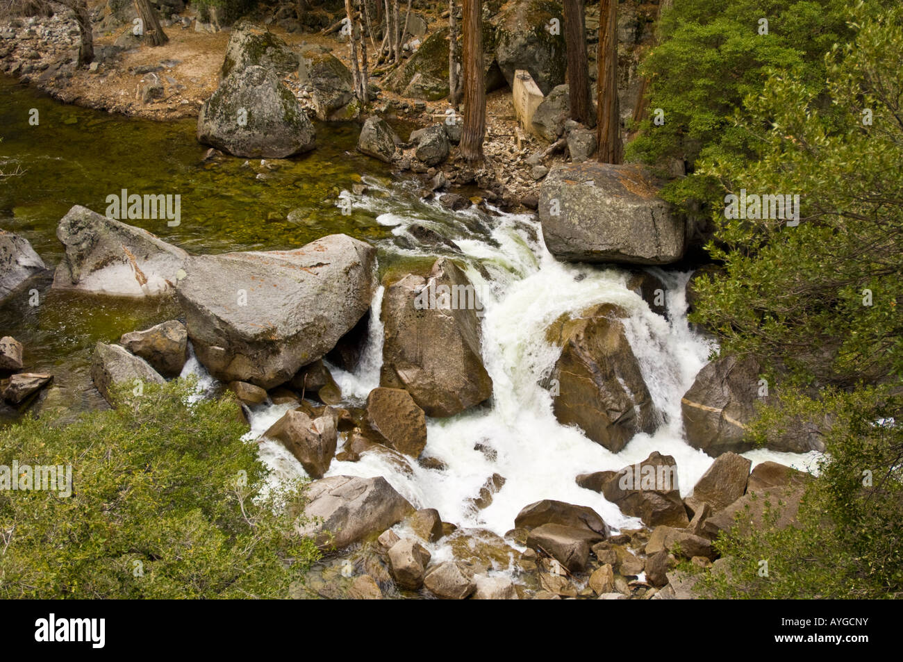 Merced River Stock Photo