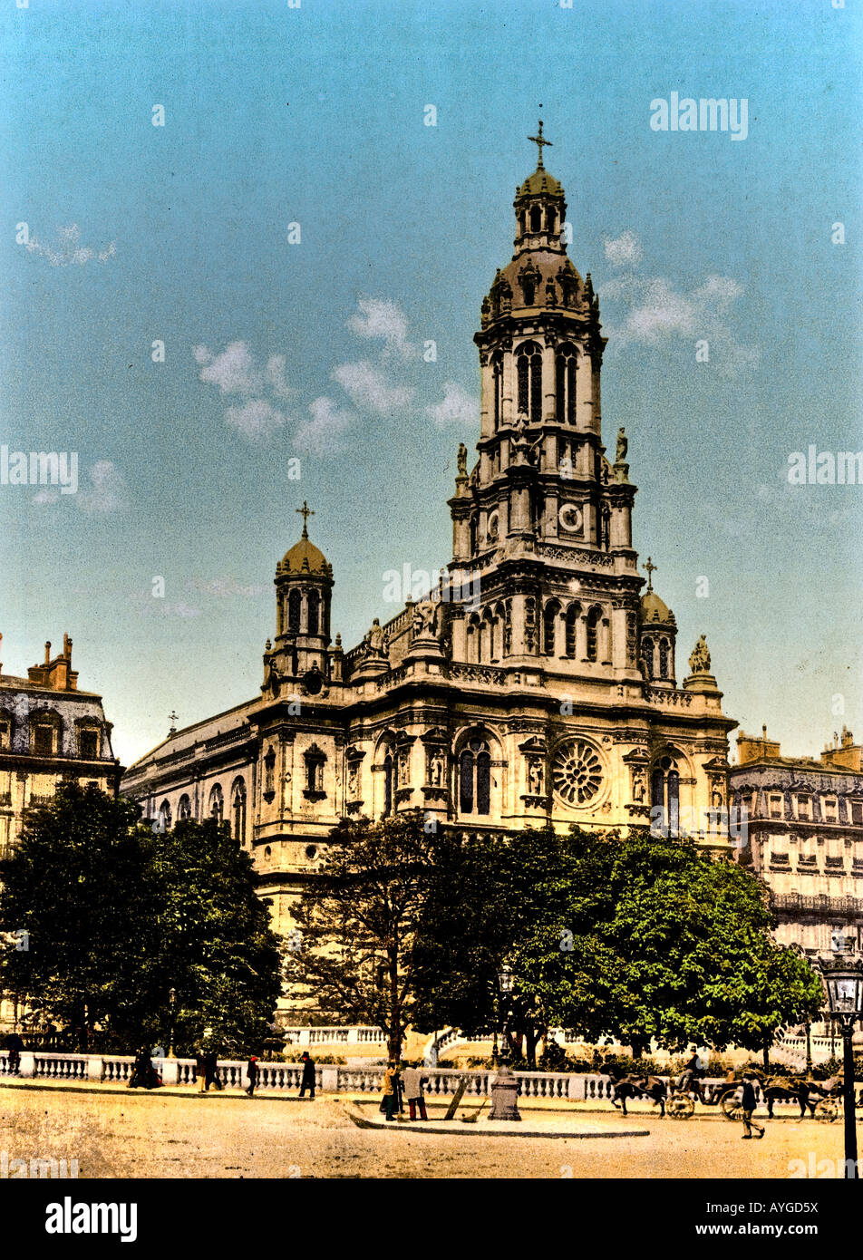 The Église de la Sainte Trinité Stock Photo Alamy