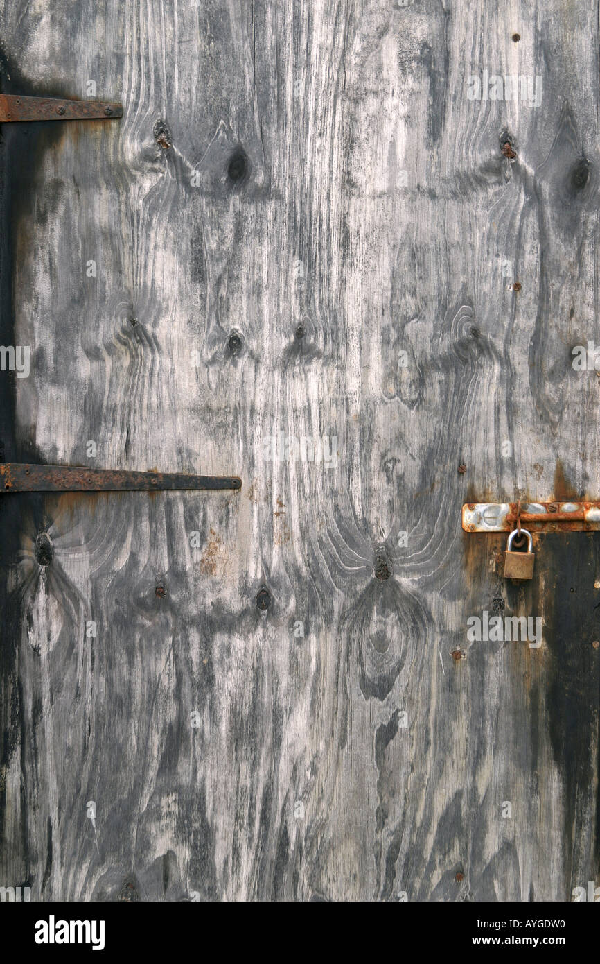 locked door Stock Photo