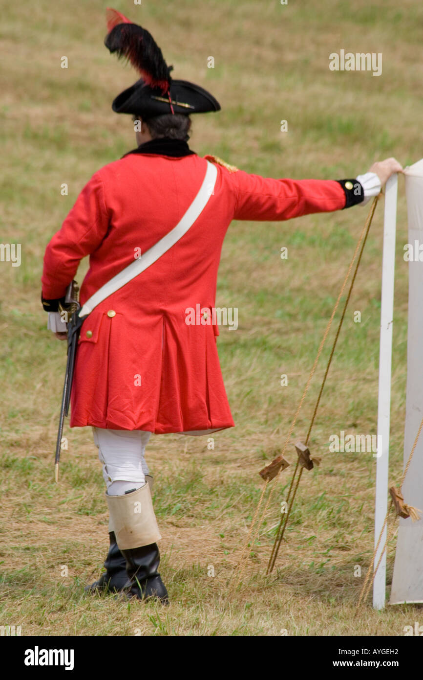 British Officer Observer at the Battle of Bennington Triumph for the