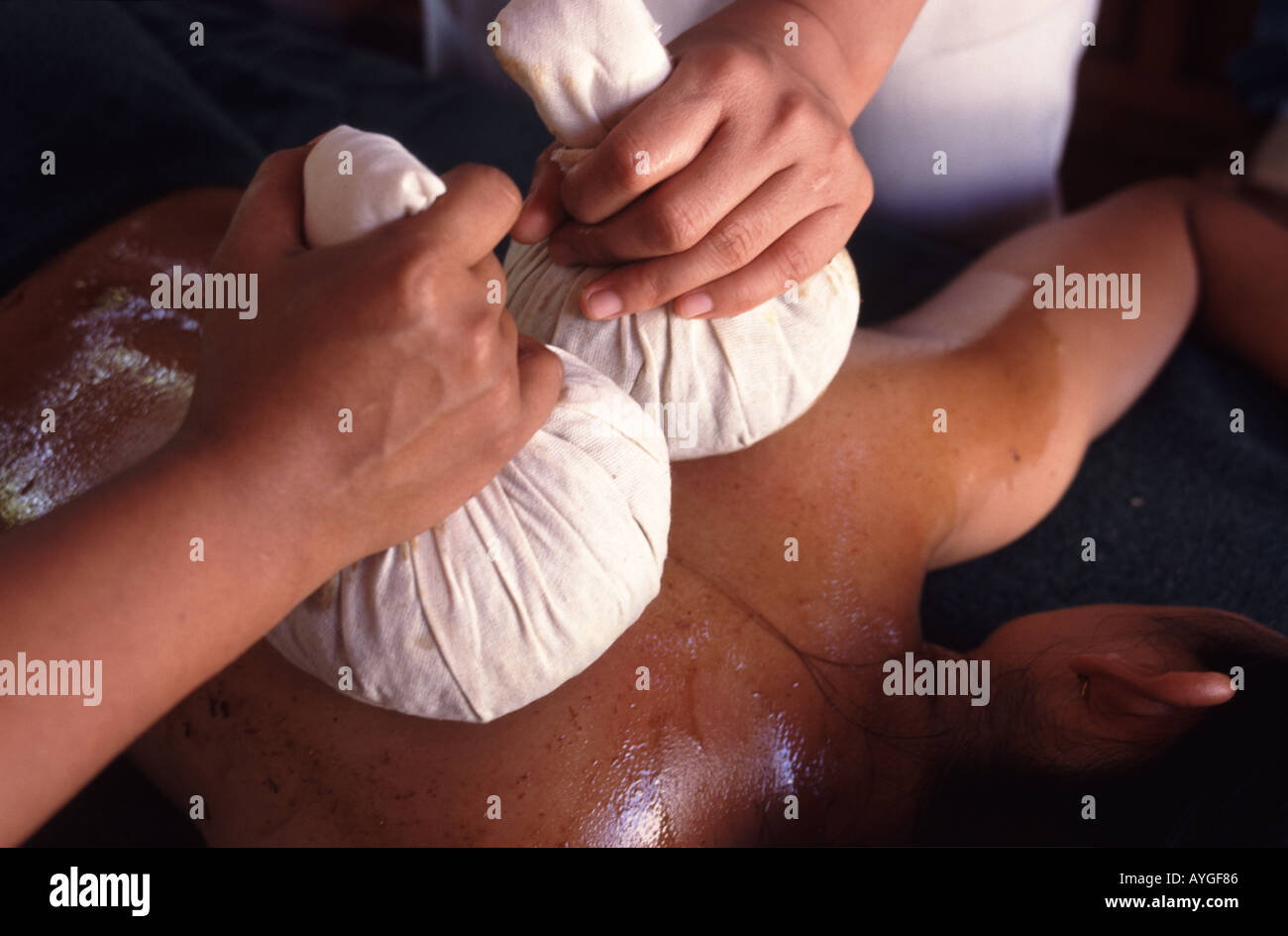 health treatment spa Stock Photo