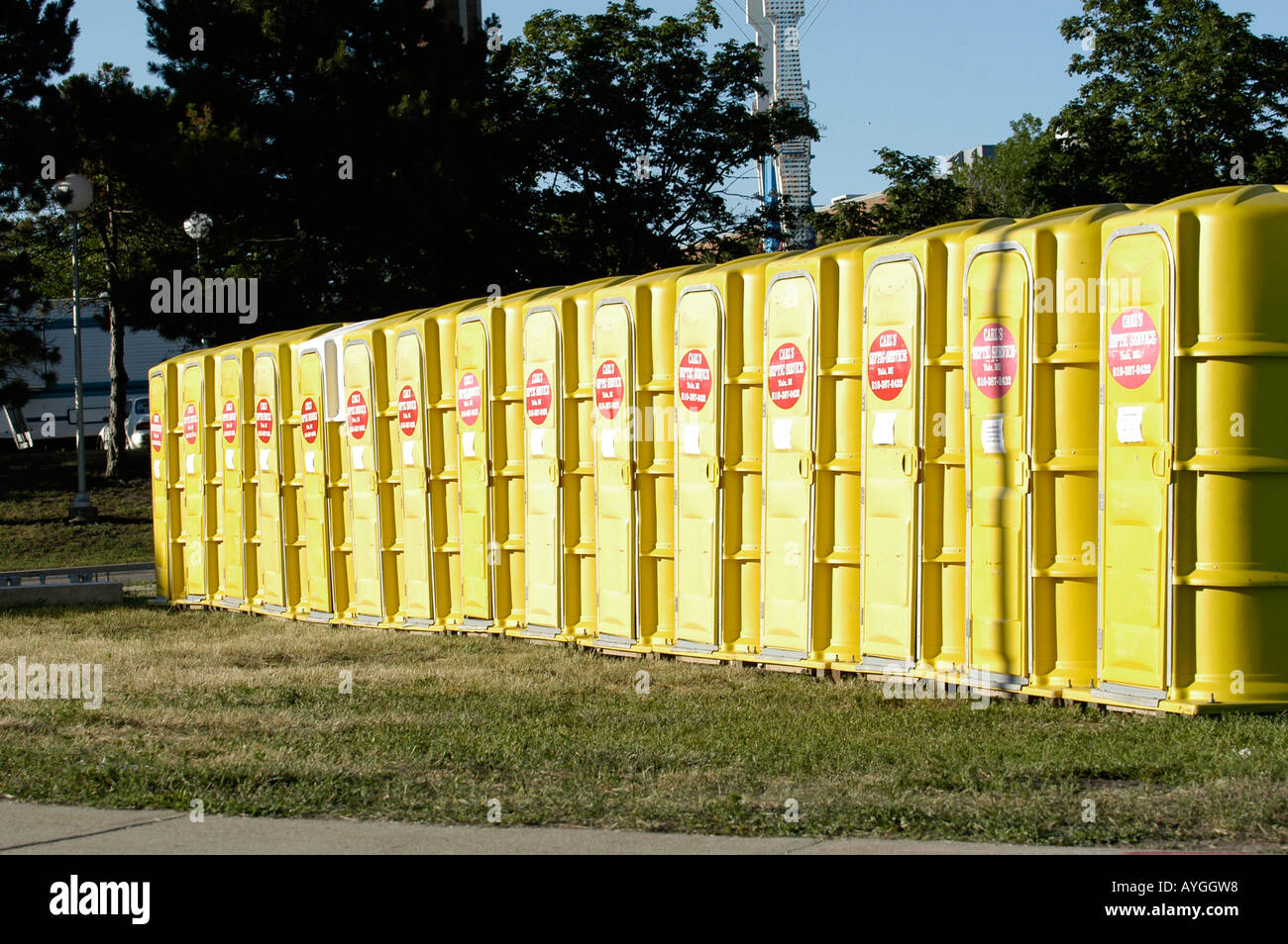 Porta johns hires stock photography and images Alamy