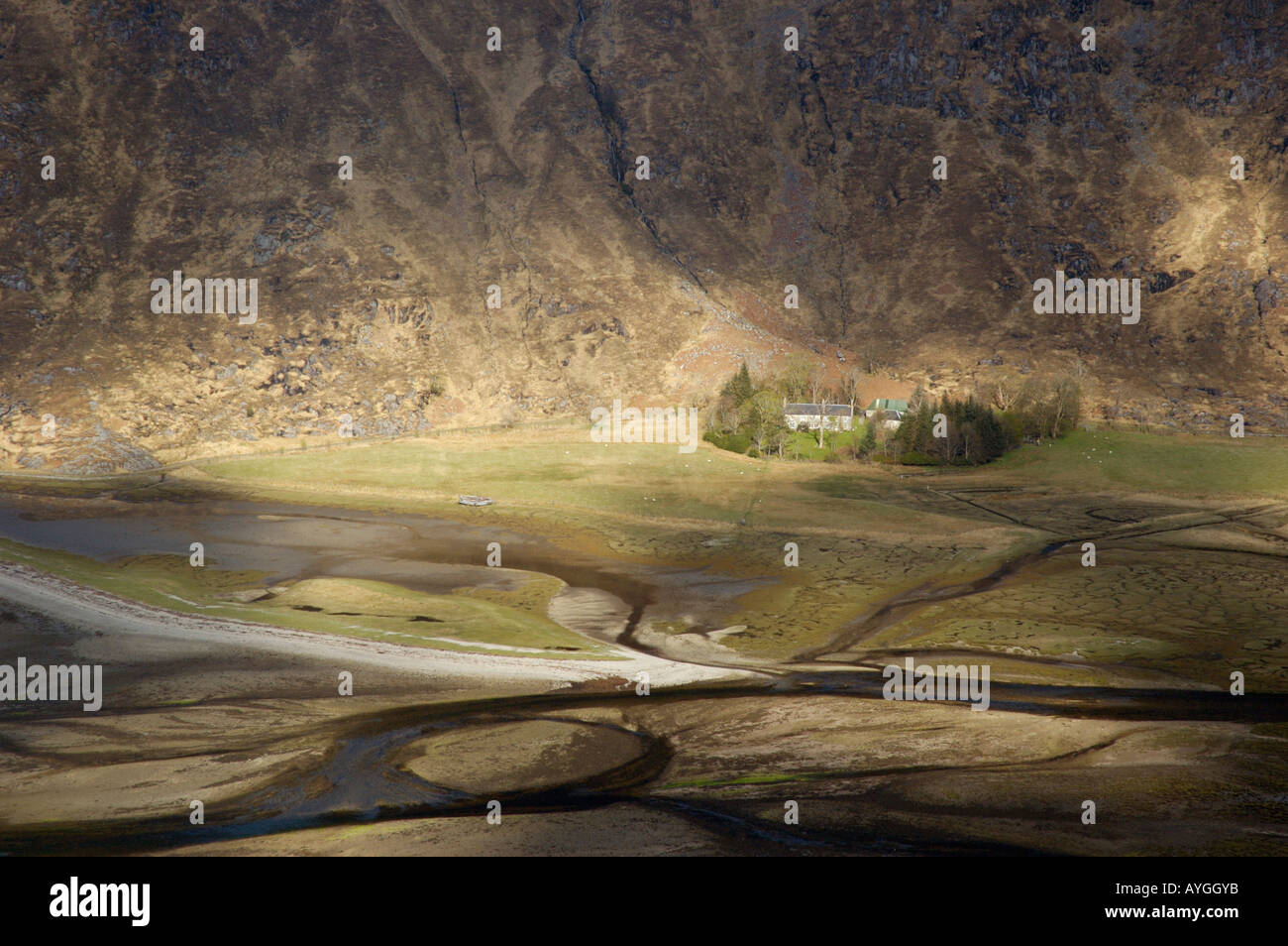 Barrisdale house Knoydart Scotland Stock Photo Alamy