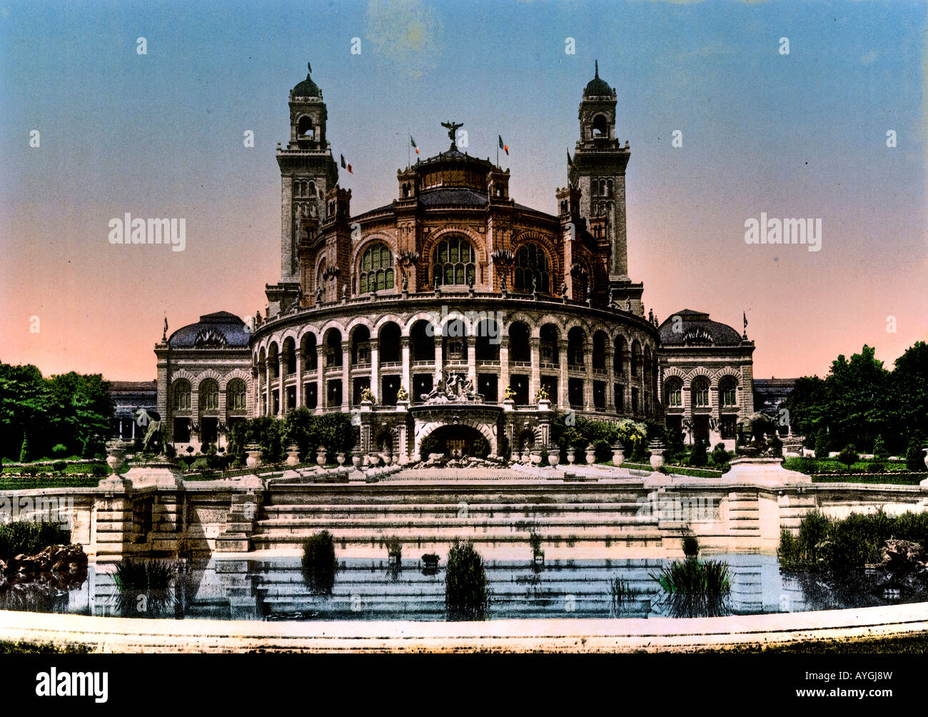Exposition Universal, Paris 1900 Stock Photo