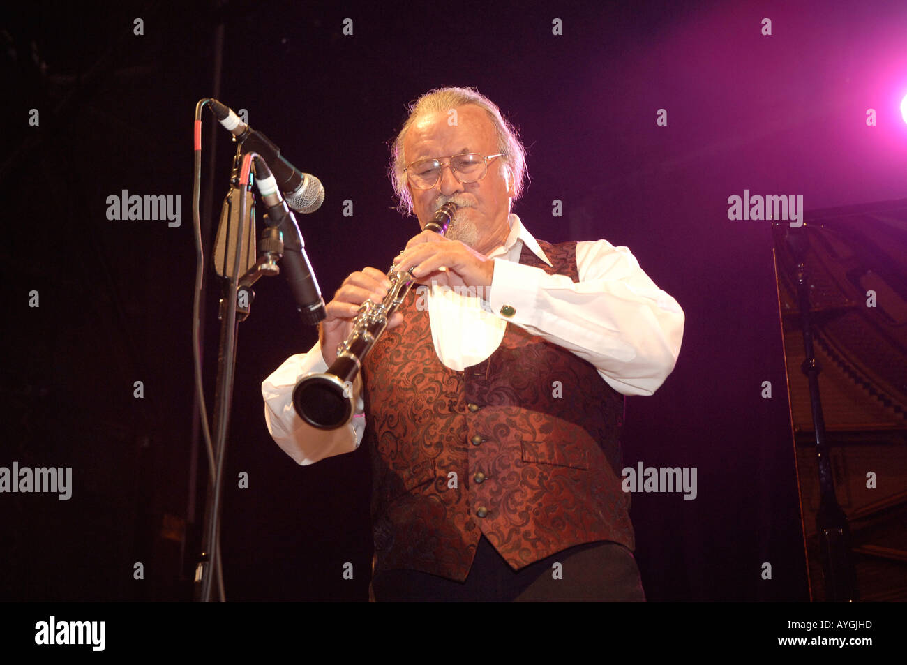 Acker Bilk Stock Photo Alamy