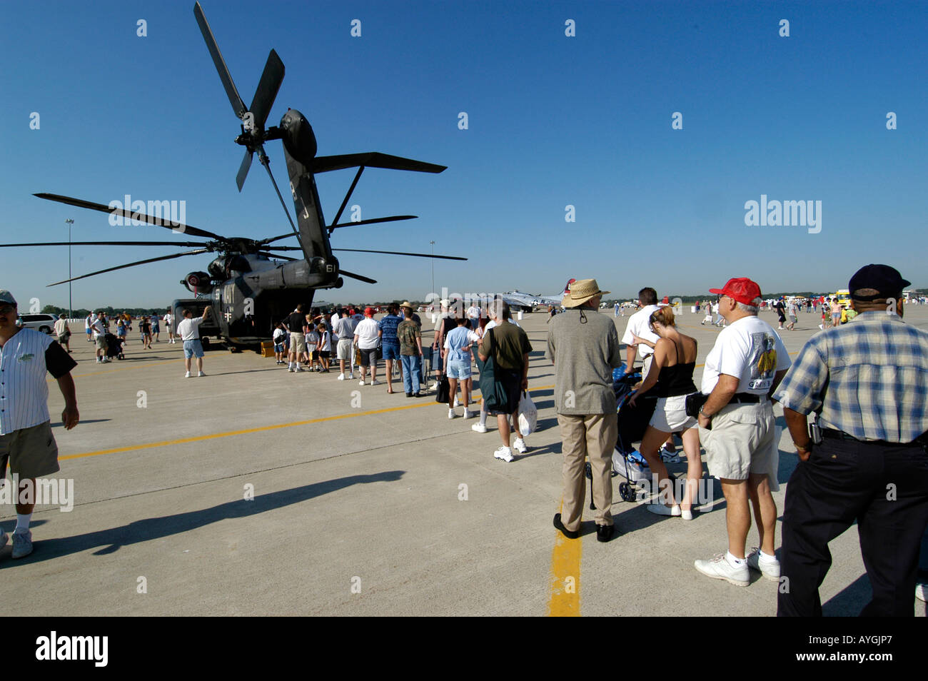 Sikorsky UH 60 Black Hawk helicopter Air Show at Selfridge Air Force