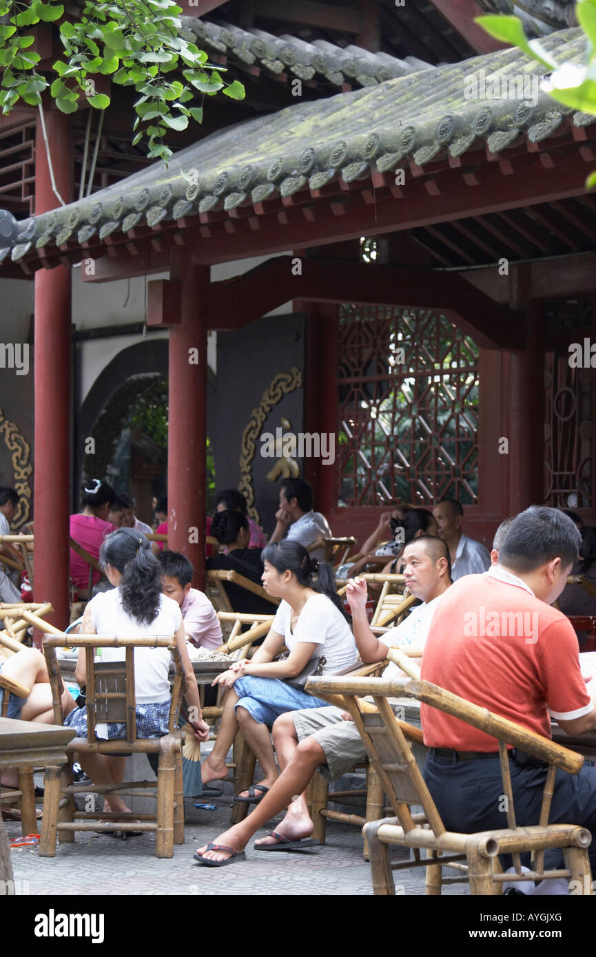 Chengdu teahouse hi-res stock photography and images - Alamy