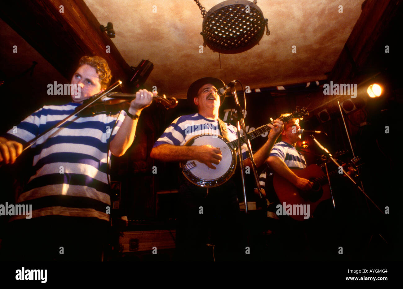 The Smugglers Traditional Irish band Irish pub music Belfast Stock Photo