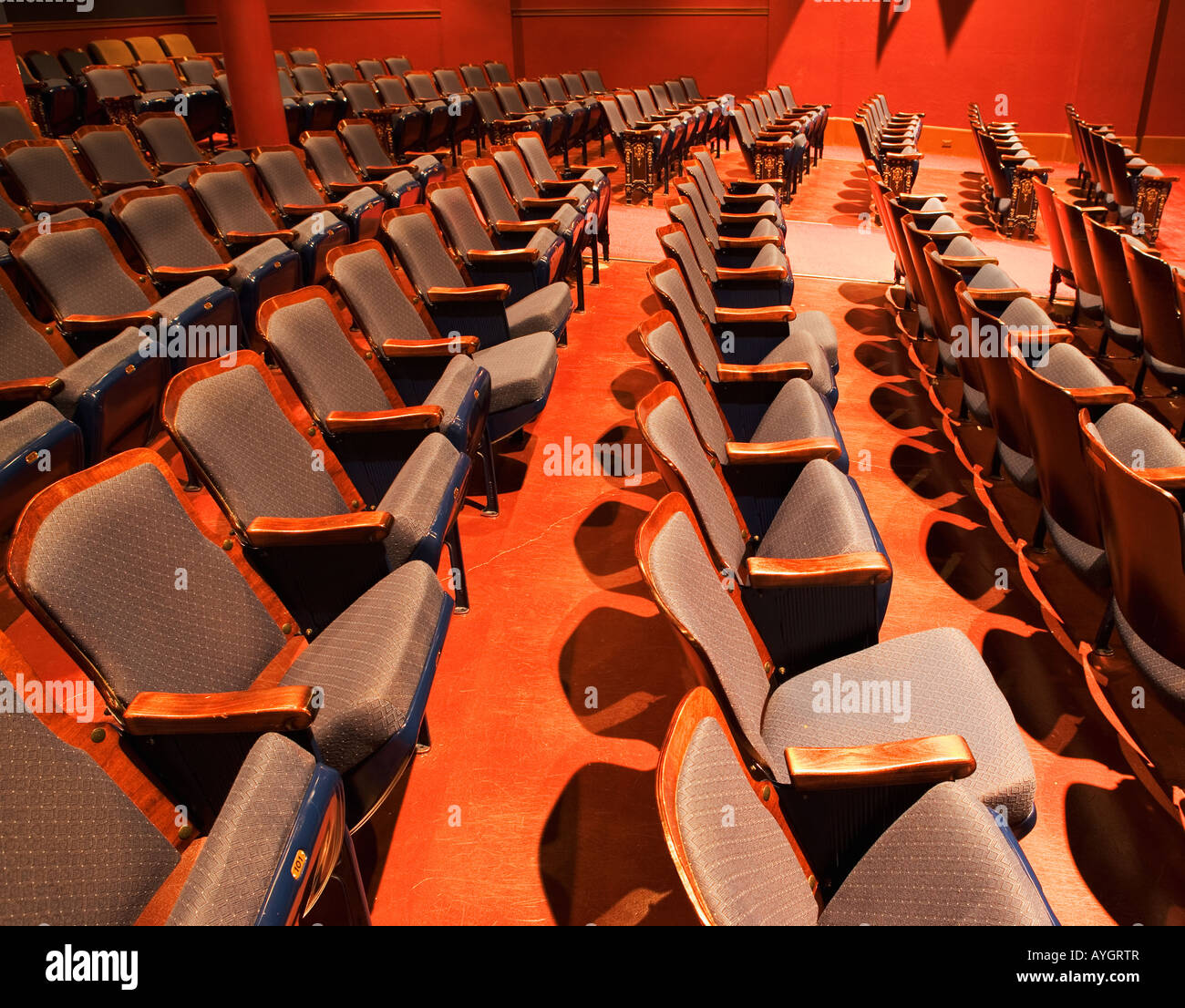 theater seating Stock Photo