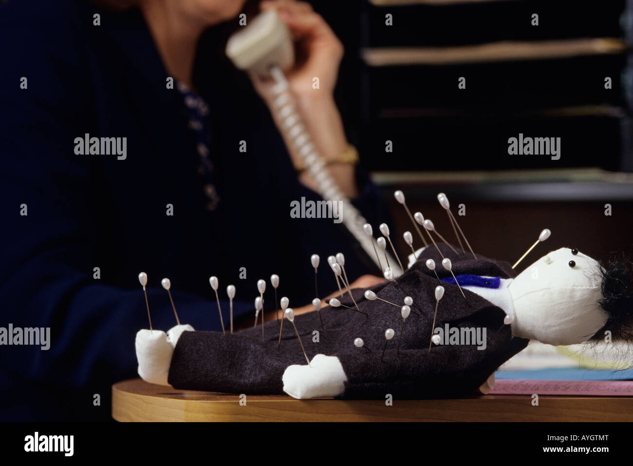 office voodoo doll