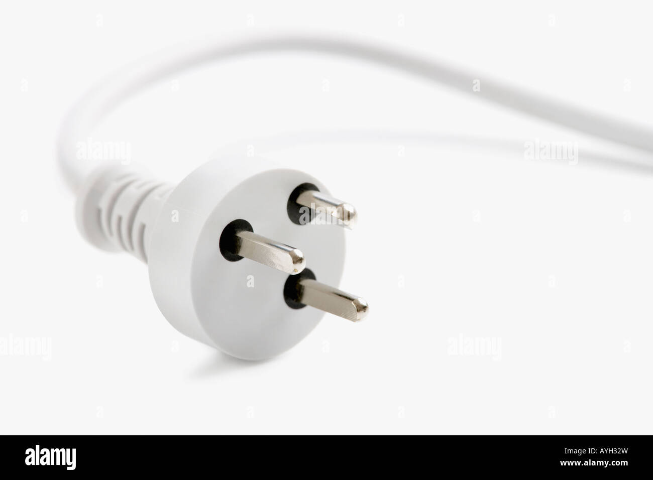 Close up of European plug Stock Photo Alamy