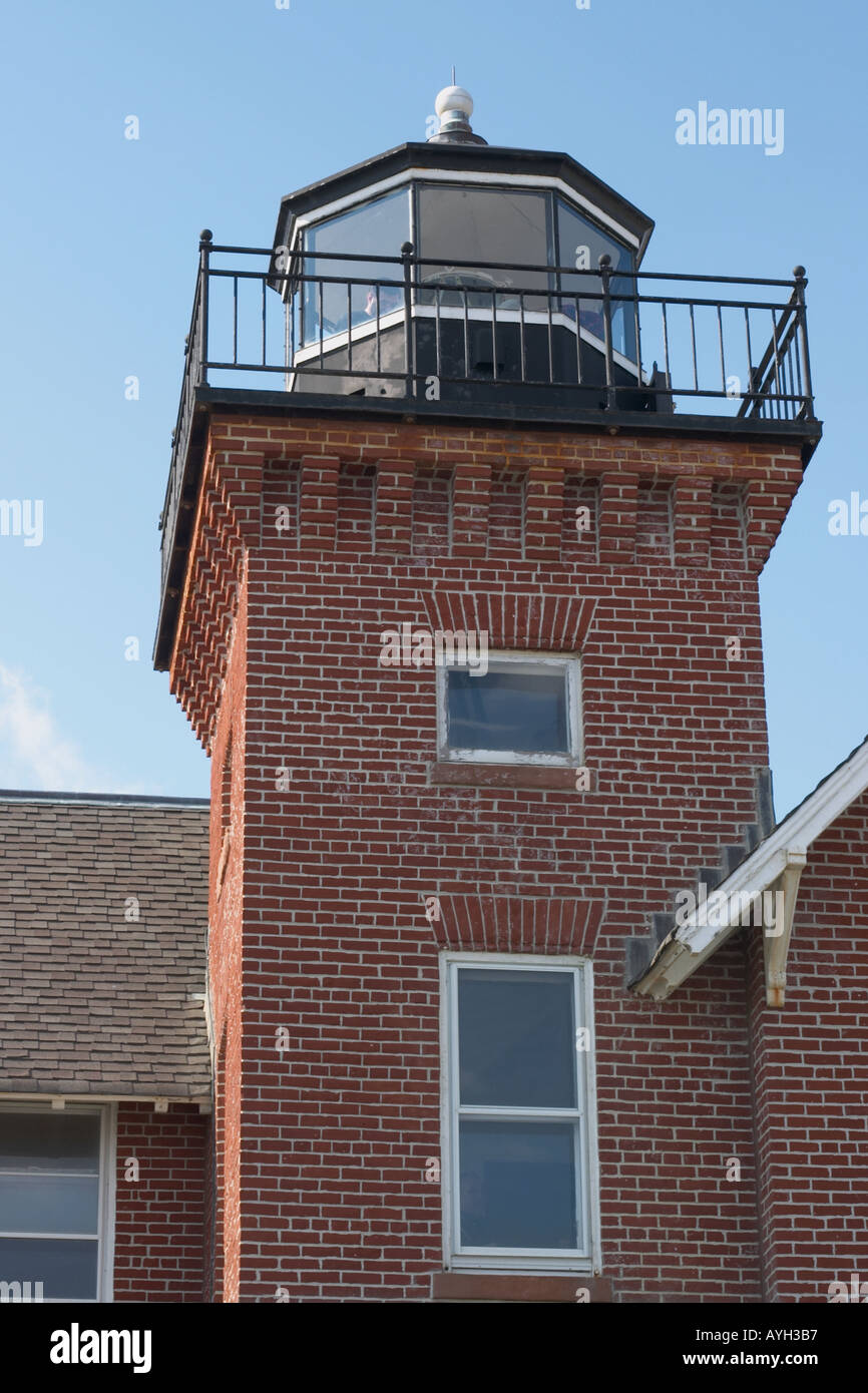 Sea Girt Lighthouse Tower in Sea Girt NJ USA Stock Photo Alamy
