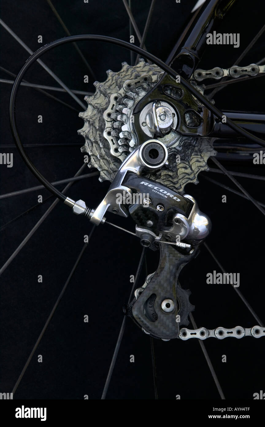 Bycycle derailleur gear set Stock Photo