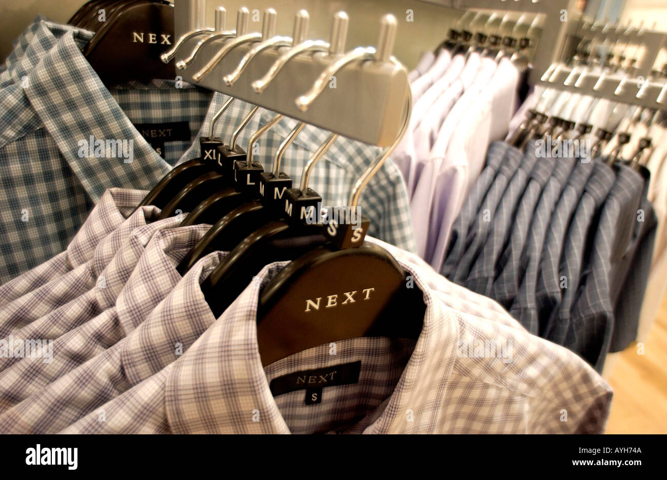Next store display Stock Photo - Alamy
