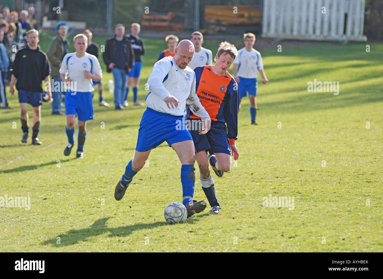 football-players-amateur-hi-res-stock-photography-and-images-alamy