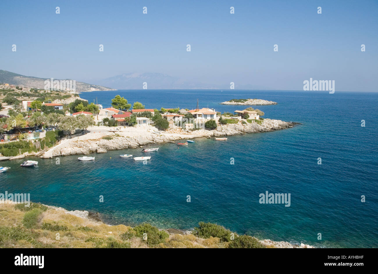 Kamilafka Zante Zackinthos Greece Stock Photo