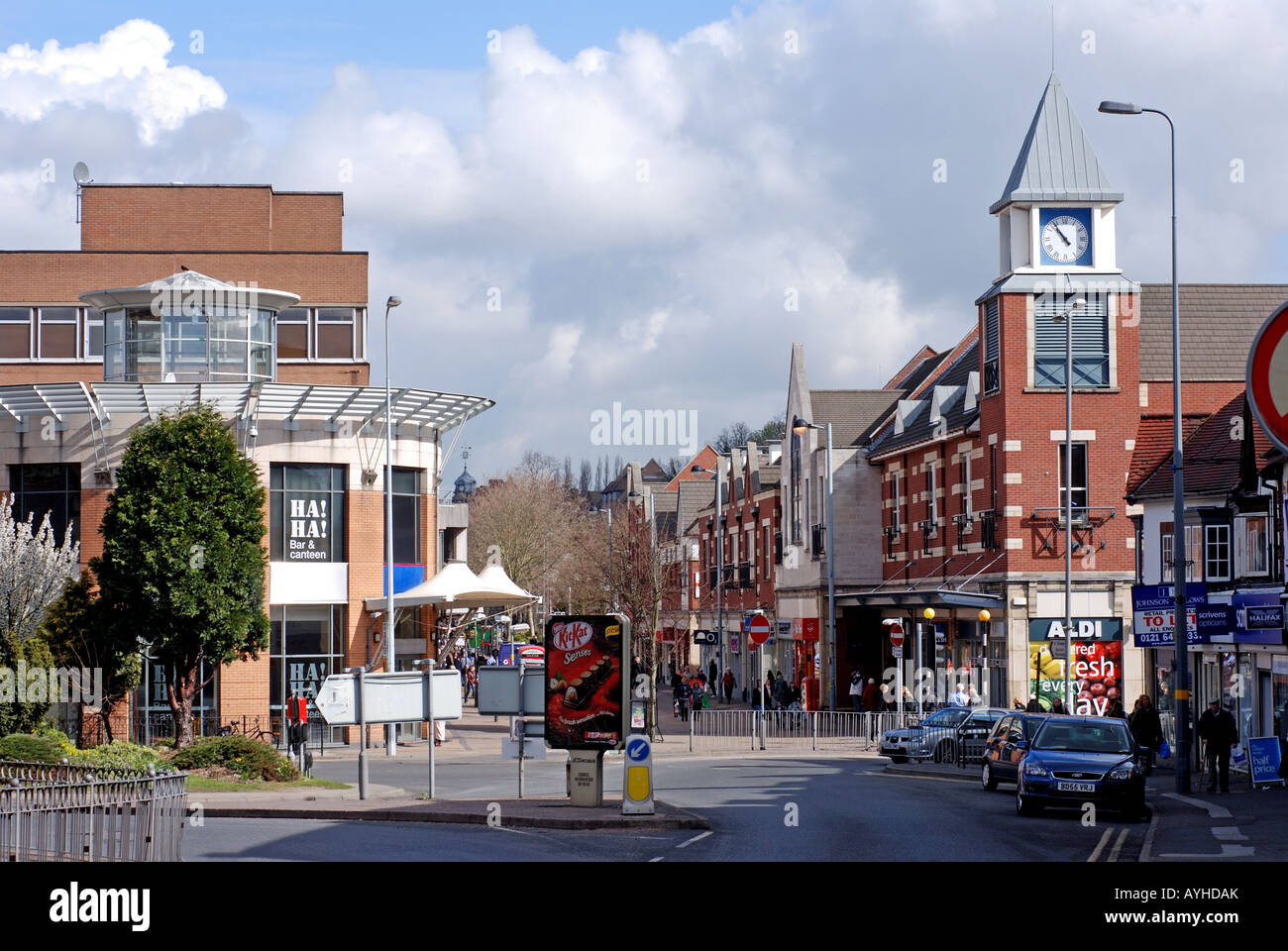 Sutton coldfield town centre hi-res stock photography and images - Alamy