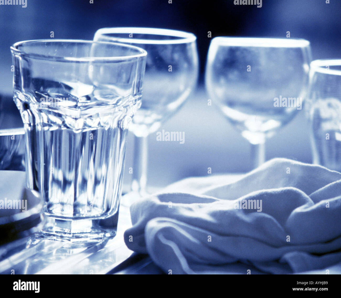 Trinkglaeser Stock Photo
