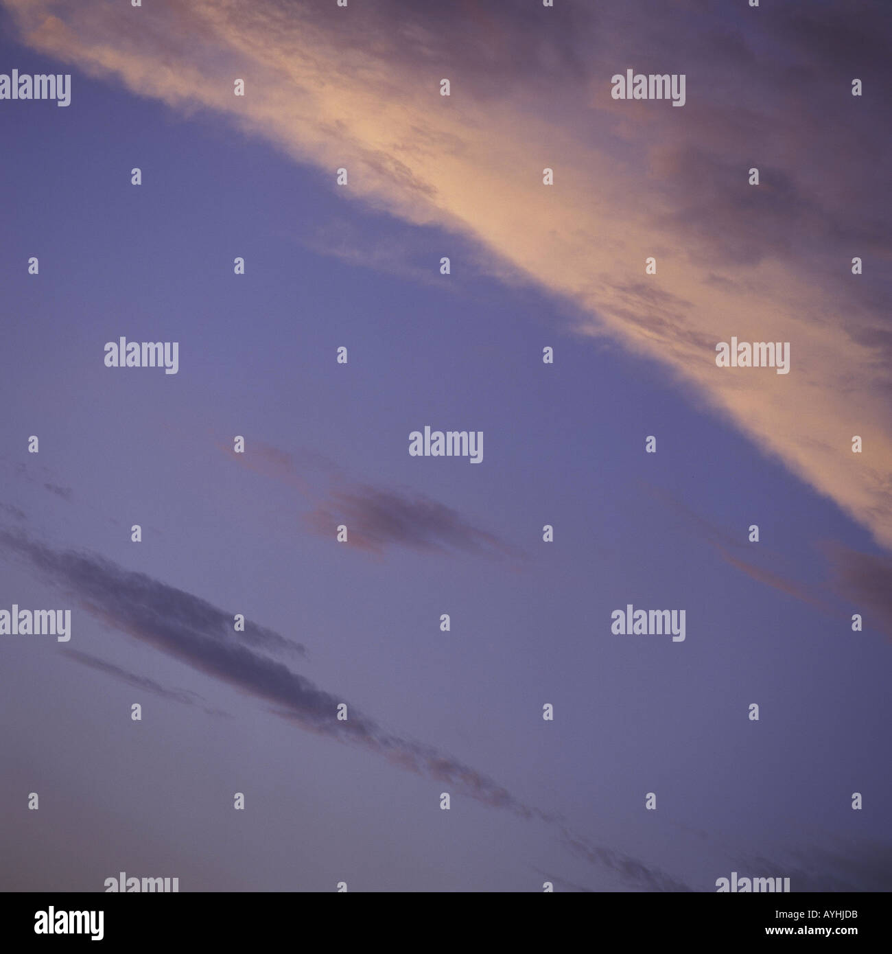 Wolkenformation Stock Photo