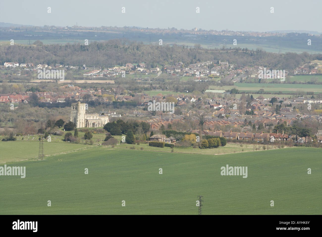 Edlesborough village church hi-res stock photography and images - Alamy